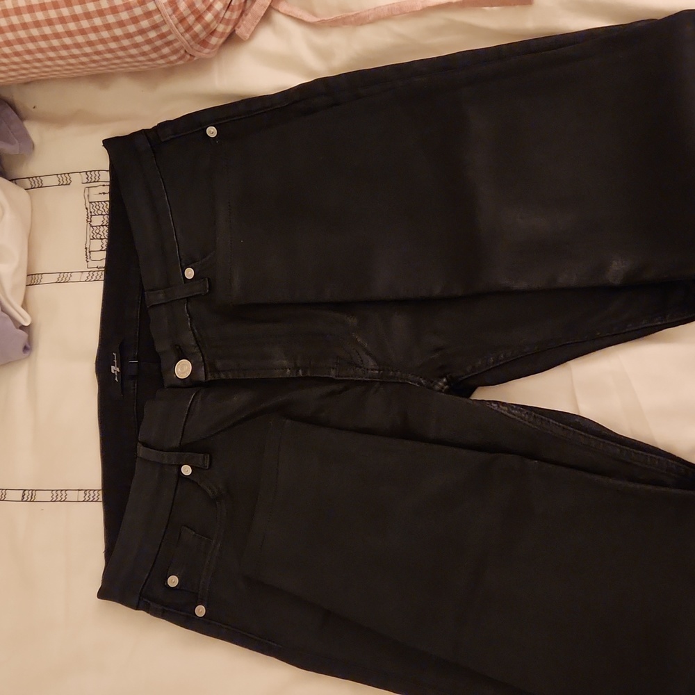 Seven waxed jeans